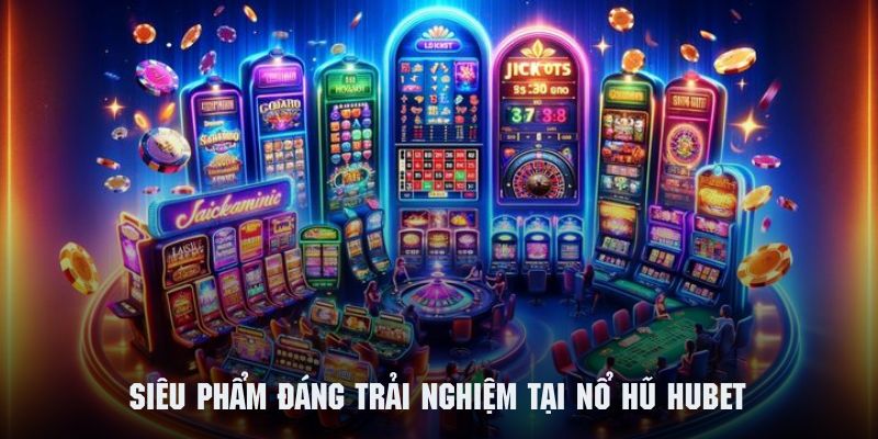 Khám phá những siêu phẩm nổ hũ có mặt tại cổng game Hubet